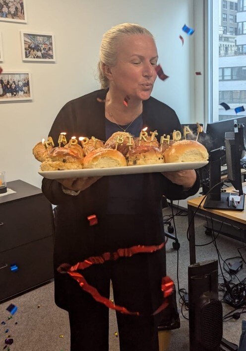 A surprise office celebration!