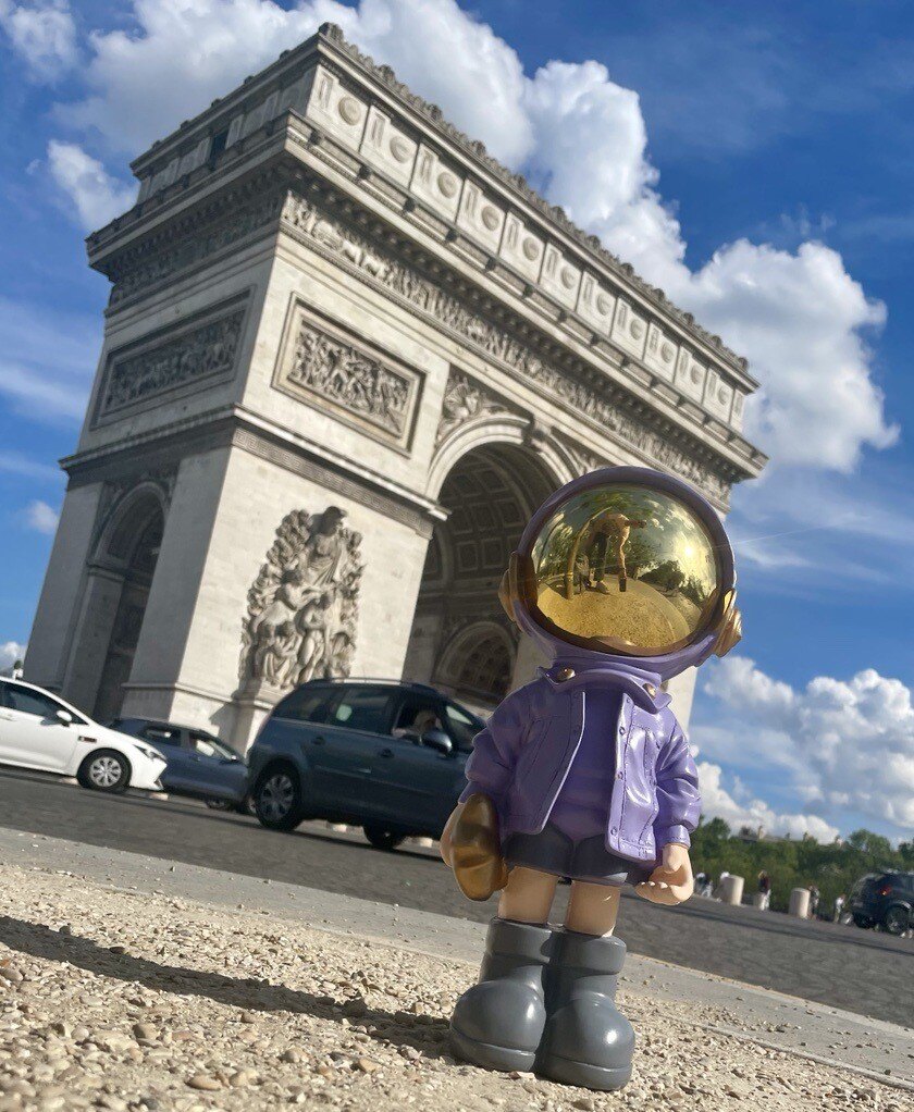 O'stronaut has been exploring...