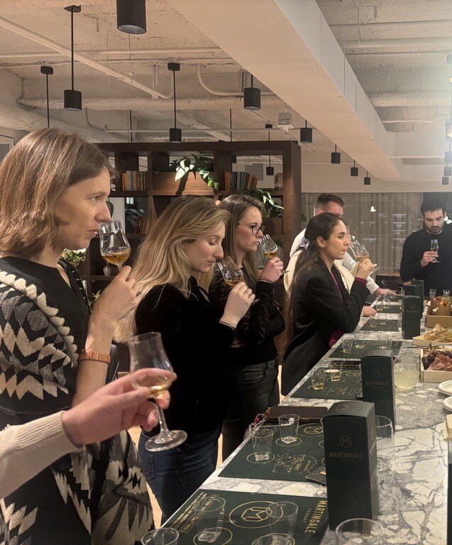 Cognac tasting for Orbiss' 5th